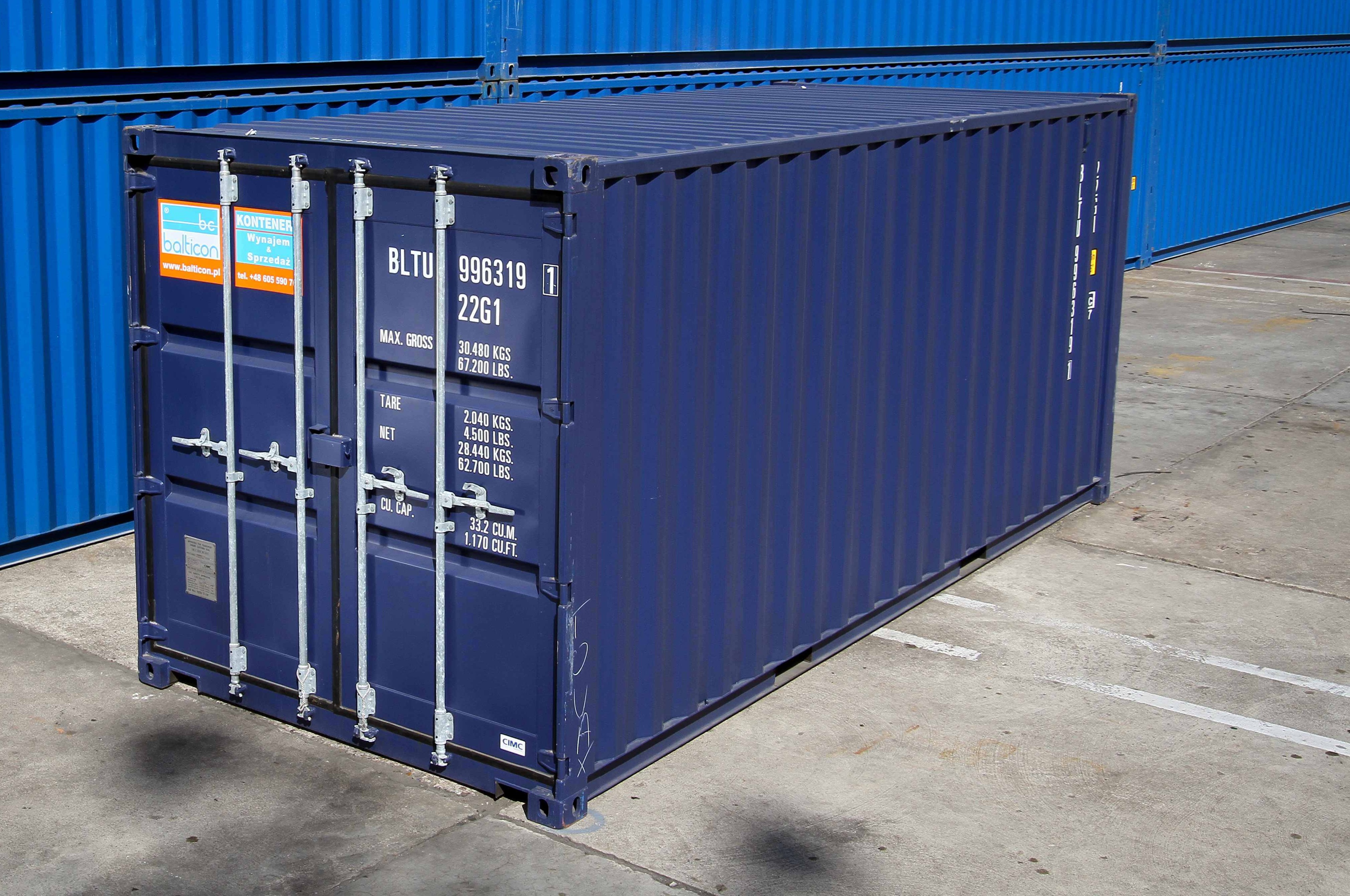 20FT Dry Van Container